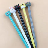 0.5mm Cute Kawaii  Rabbit Cat Mechanical Pencil Cartoon Animal Automatic Pens Korean Stationery Student 2149