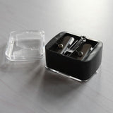 Women Ladies Double Holes Sharpener Pencil Sharpeners For Cosmetic Brushes Eyeliner Pencil Makeup Pencils Wholesale 1 Pc