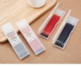 12pcs Muji pen refill set with Box 0.5mm ink ballpoint pen signature Stationery Gel pen Office kawaii school supplies 04114