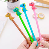 1 Piece Lytwtw's Korean Stationery Cute Kawaii Candy Dinosaur Boy Gel Pen School Office Supplies Handles Novel Creative Styling