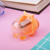 Mini Cute Cartoon Pig Pencil Sharpener School Student Stationery Kids Gift Hot